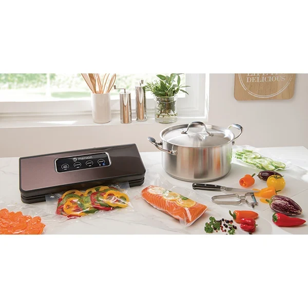 Appareil à emballer sous vide inox brossé 37 cm 150 W KCPSV60S Mathon