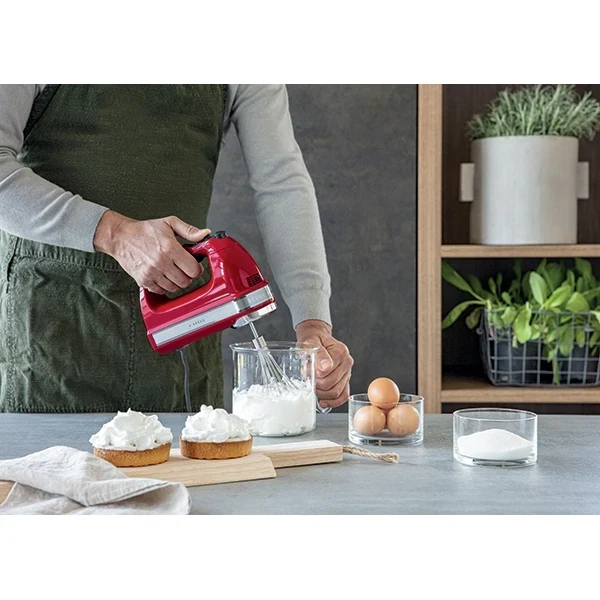 Batteur à main 9 vitesses empire 85 W 5KHM9212EER rouge Kitchenaid