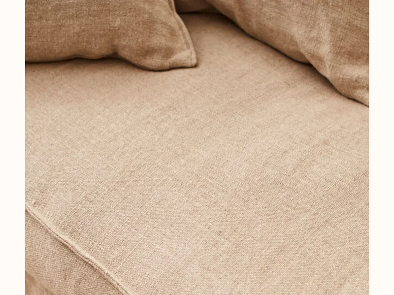 Fauteuil en lin OLIA