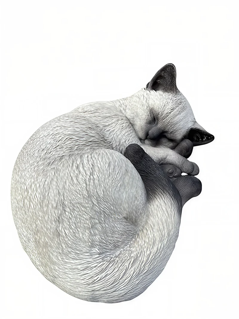 SLEEPING CAT™ – SERENE REST SCULPTURE – 87728-G