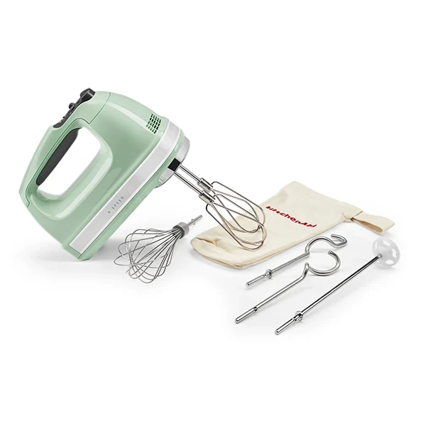 Batteur à main électrique 9 vitesses 85 W vert pistache 5KHM9212EPT Kitchenaid