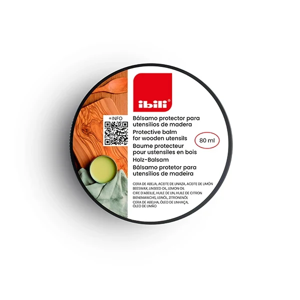 Baume protecteur pour ustensiles en bois 80 ml Ibili