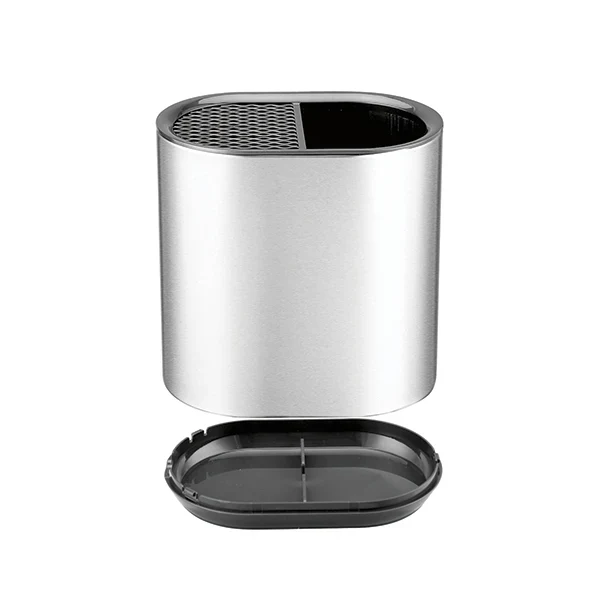 Bloc couteaux porte-ustensiles en inox Mathon