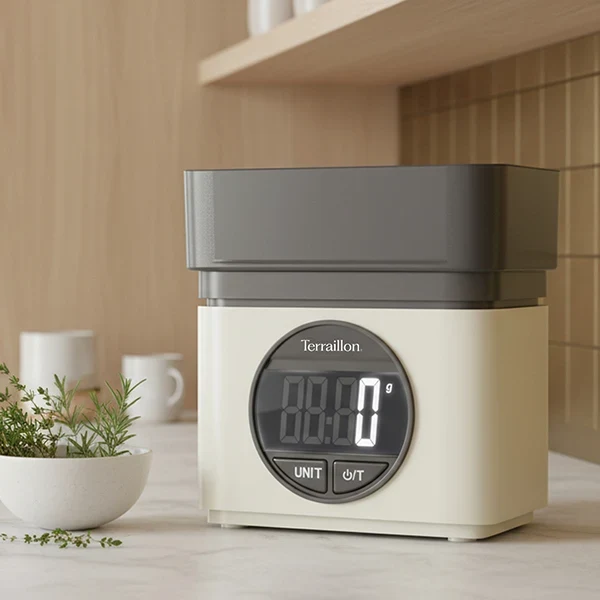 Balance électronique BA22 mythique crème 5 kg Terraillon