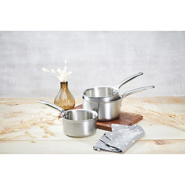 Batterie de cuisine 7 pièces tout inox Alchimy De Buyer