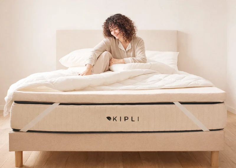 Surmatelas en latex naturel