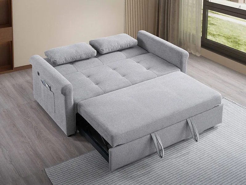 CLOUD HAVEN™ – LIGHT GREY SOFA BED – IF-9045