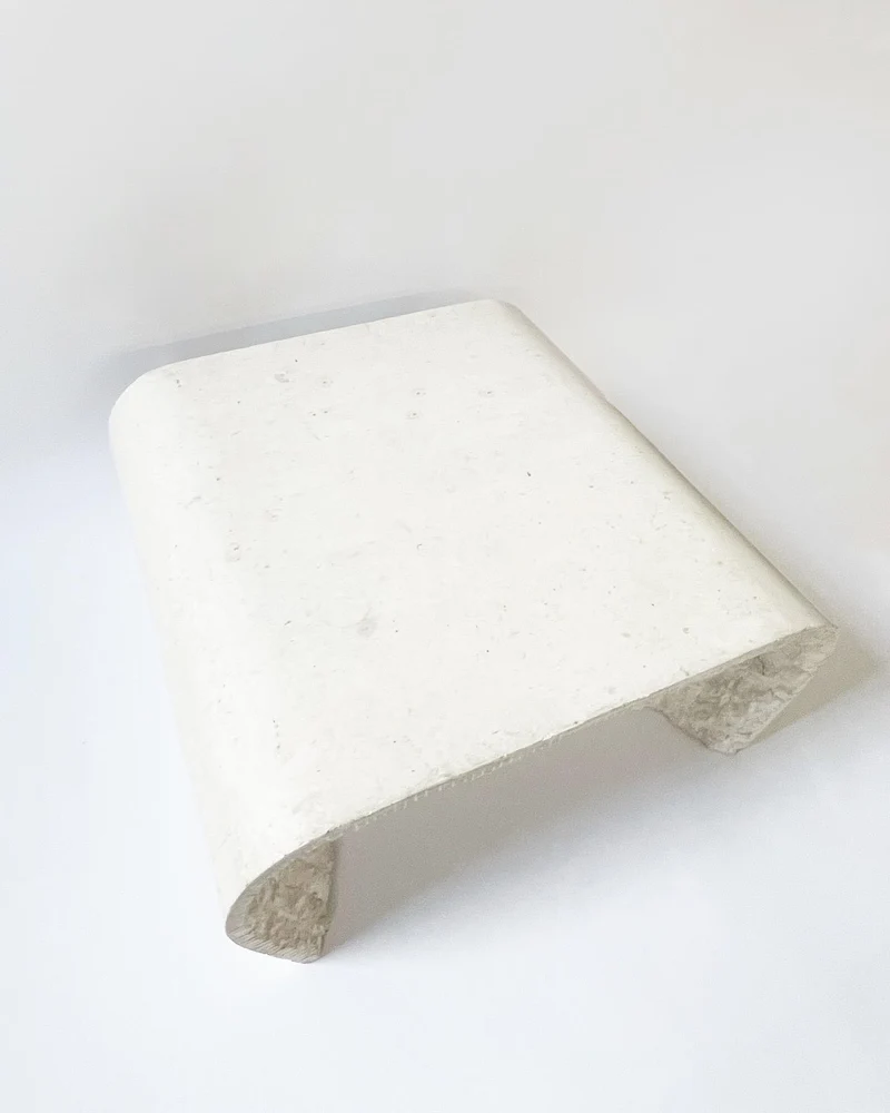 Tesselated Stone Waterfall Coffee Table
