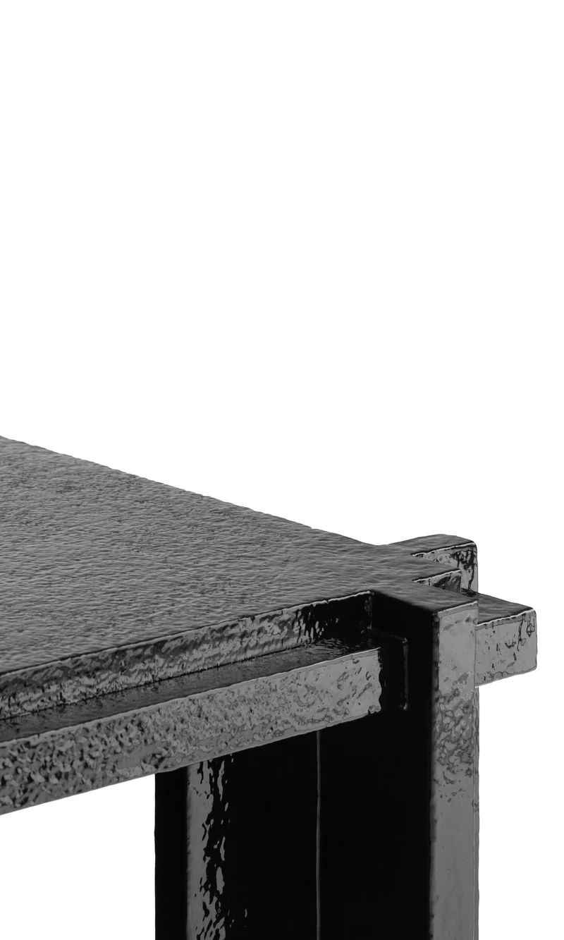 Idro Coffee Table in Cast Aluminum
