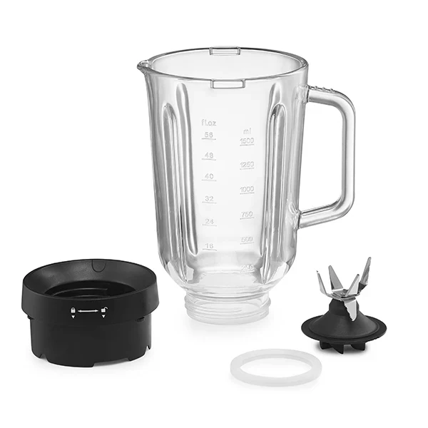 Blender inox avec bol en verre 2L 1200 W Lagrange