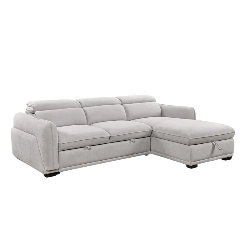 MONDRIA™ – LIGHT GREY SOFA BED SECTIONAL – IF-9005