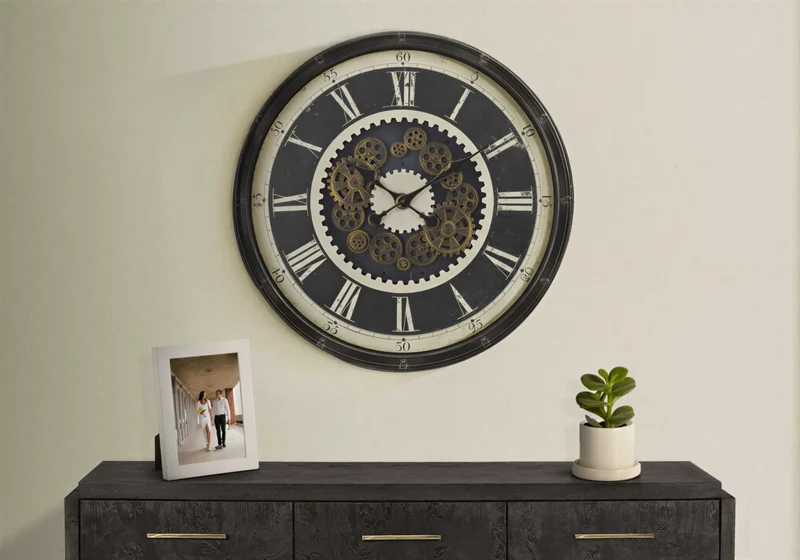 HUDSON™ WALL CLOCK – I 9031