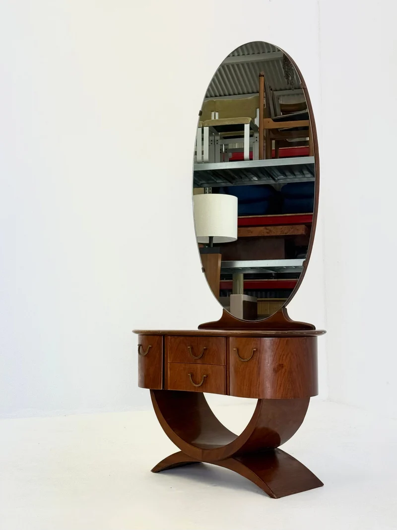Art Deco Dressing Table by AA Patijn for Zijlstra Joure from the 1930s