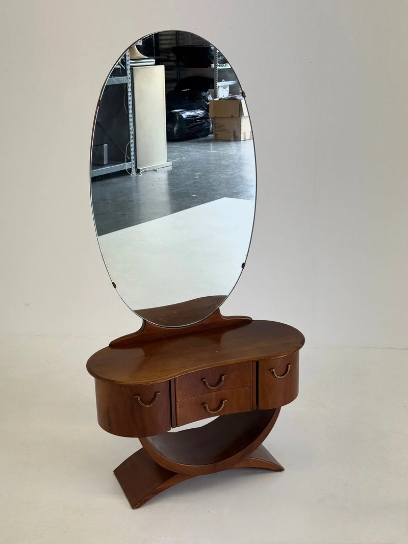 Art Deco Dressing Table by AA Patijn for Zijlstra Joure from the 1930s
