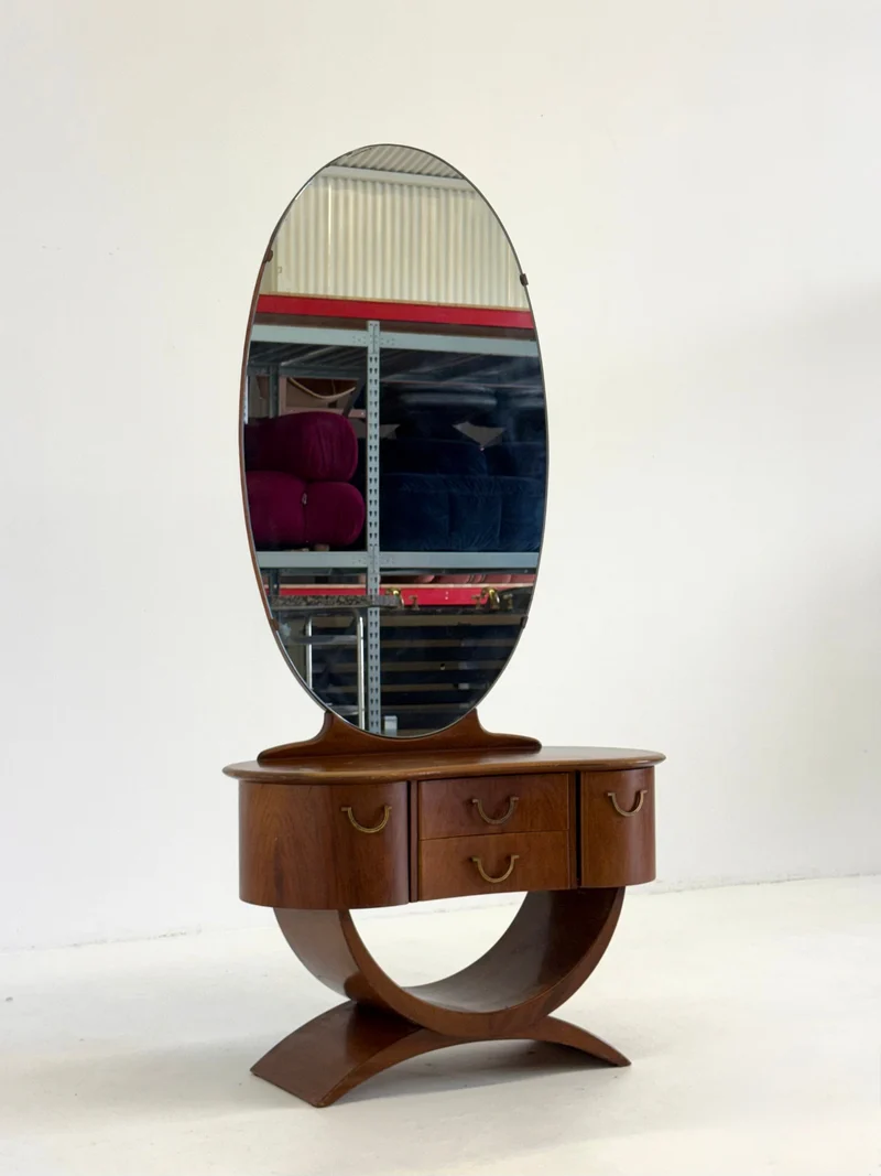 Art Deco Dressing Table by AA Patijn for Zijlstra Joure from the 1930s