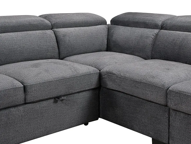 LUXORA™ – SOFA BED SECTIONAL WITH ADJUSTABLE HEADRESTS – IF-9090