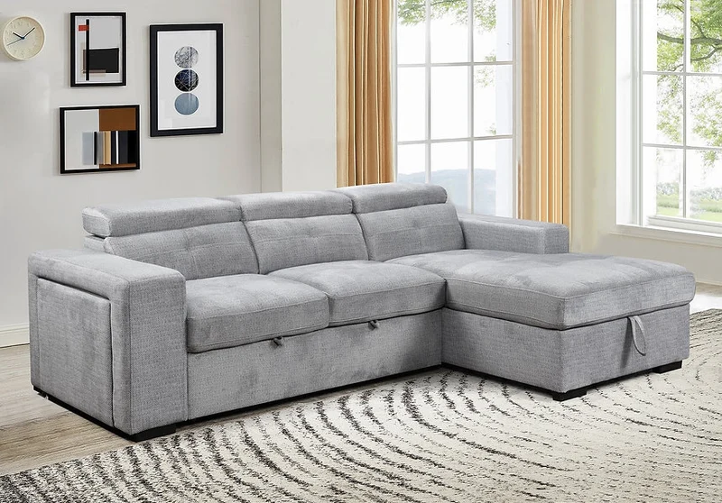 AVANTIS™ – SOFA BED SECTIONAL WITH CHARGING STATION – IF-9081