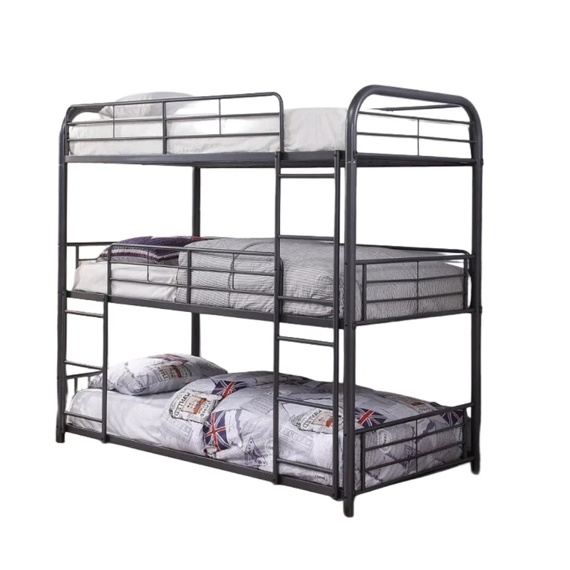 METRIX™ – TRIPLE SINGLE METAL BUNK BED – B-503
