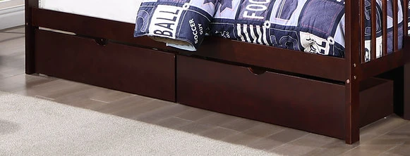 SUMMIT LANE™ – SINGLE OVER DOUBLE STAIRCASE BUNK BED – B-1890-EK
