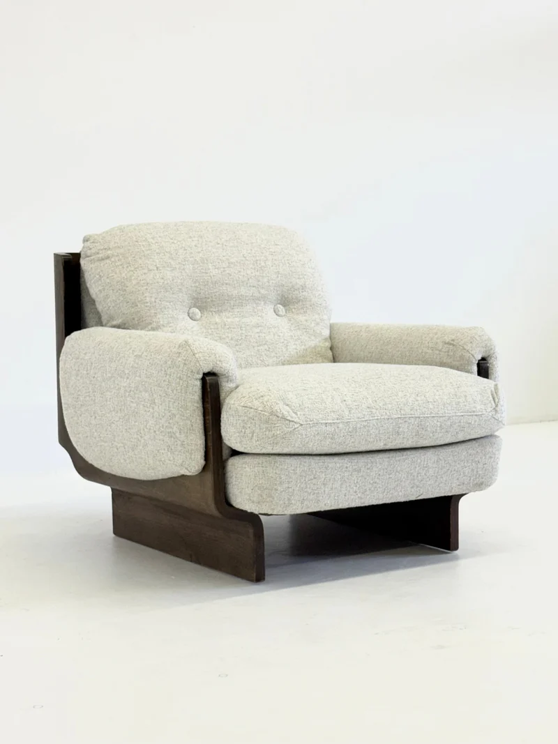 Italian Brutalist - Mid Century Armchair
