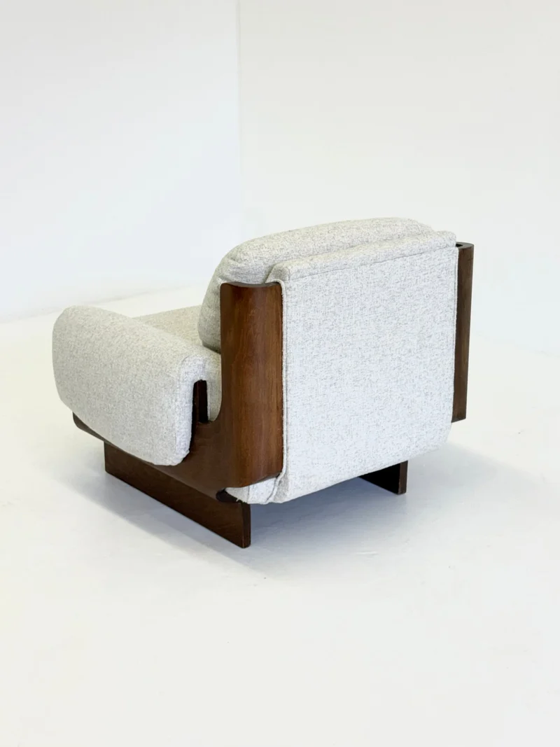 Italian Brutalist - Mid Century Armchair