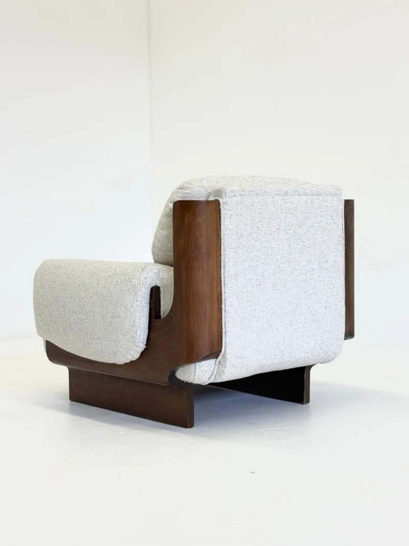 Italian Brutalist - Mid Century Armchair