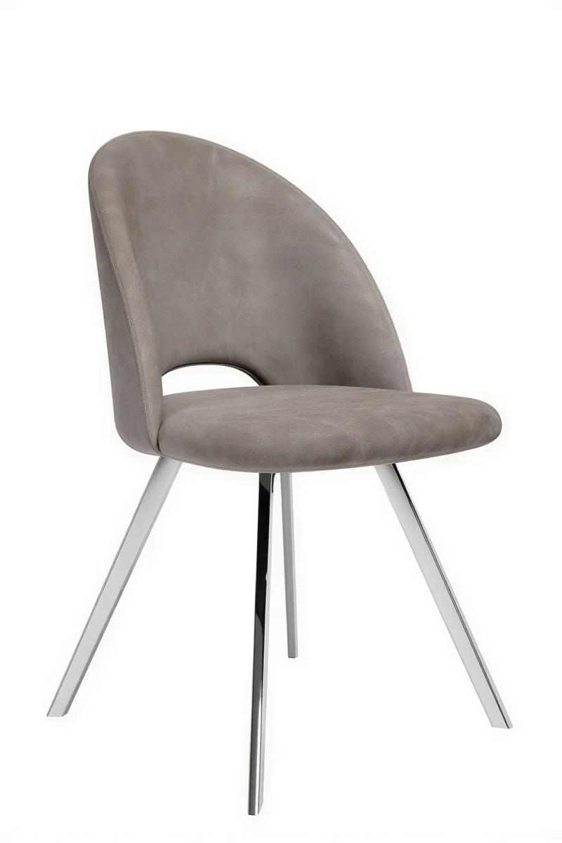 Grey PU Chair – C-1541