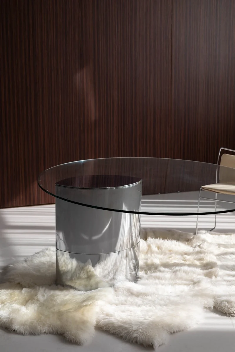 Lunario Dining Table by Cini Boeri for Gavina