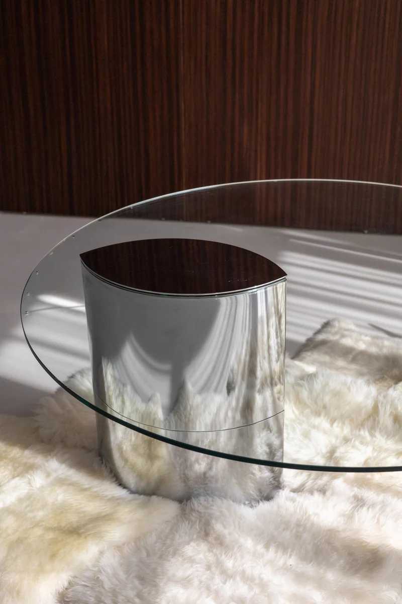 Lunario Dining Table by Cini Boeri for Gavina