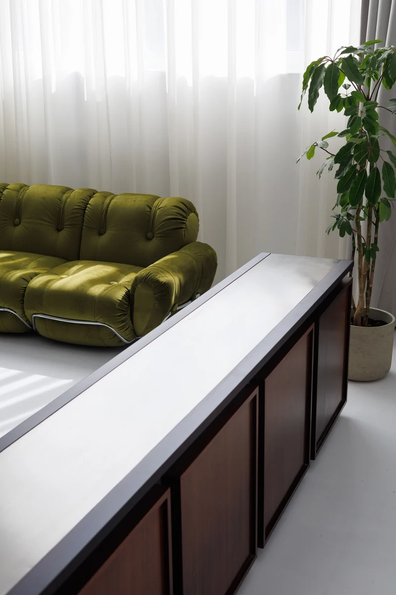 Restored Large Parioli Sideboard | Room Divider by Giotto Stoppino for Acerbis