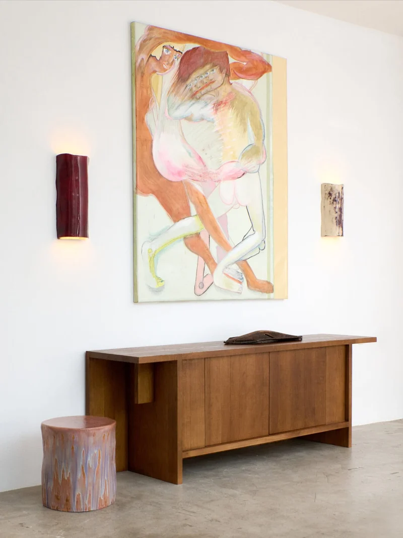 Perícia Credenza in Solid Oak