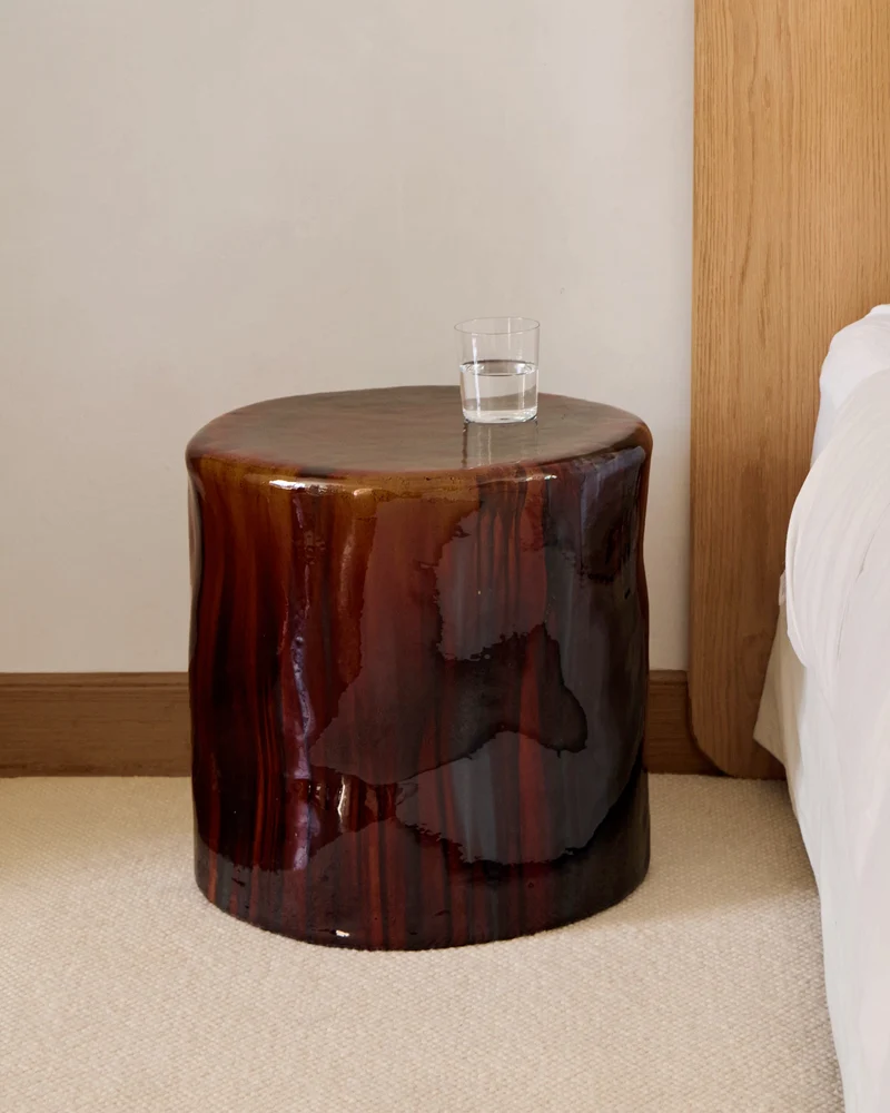 artisanal Ceramic Side Table (small)