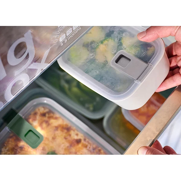 Boîte hermétique en verre 450 ml EasyClip Nordic Sage Mepal