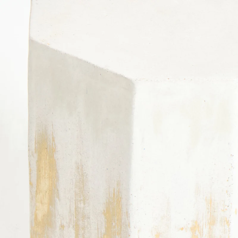 Ceramic Side Table (geometric)