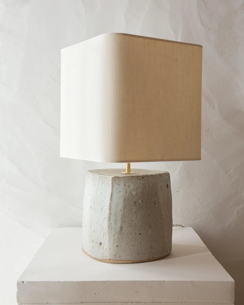 Météor Table Lamps in Ceramic and Textile