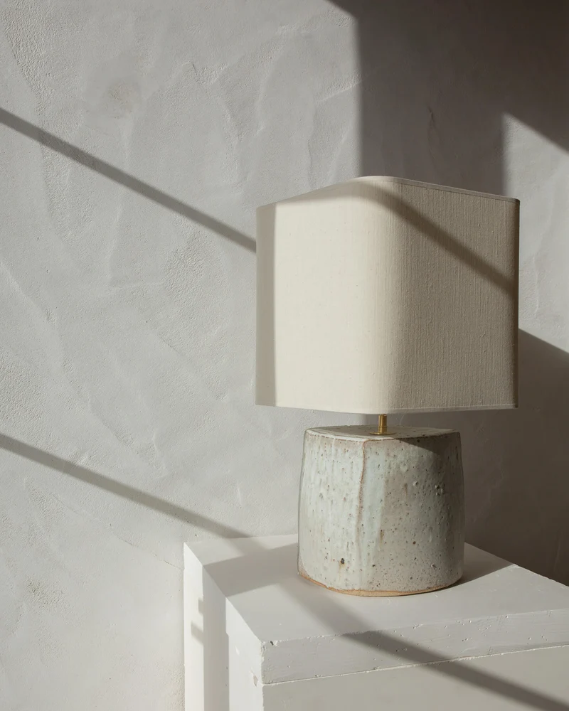 Météor Table Lamps in Ceramic and Textile