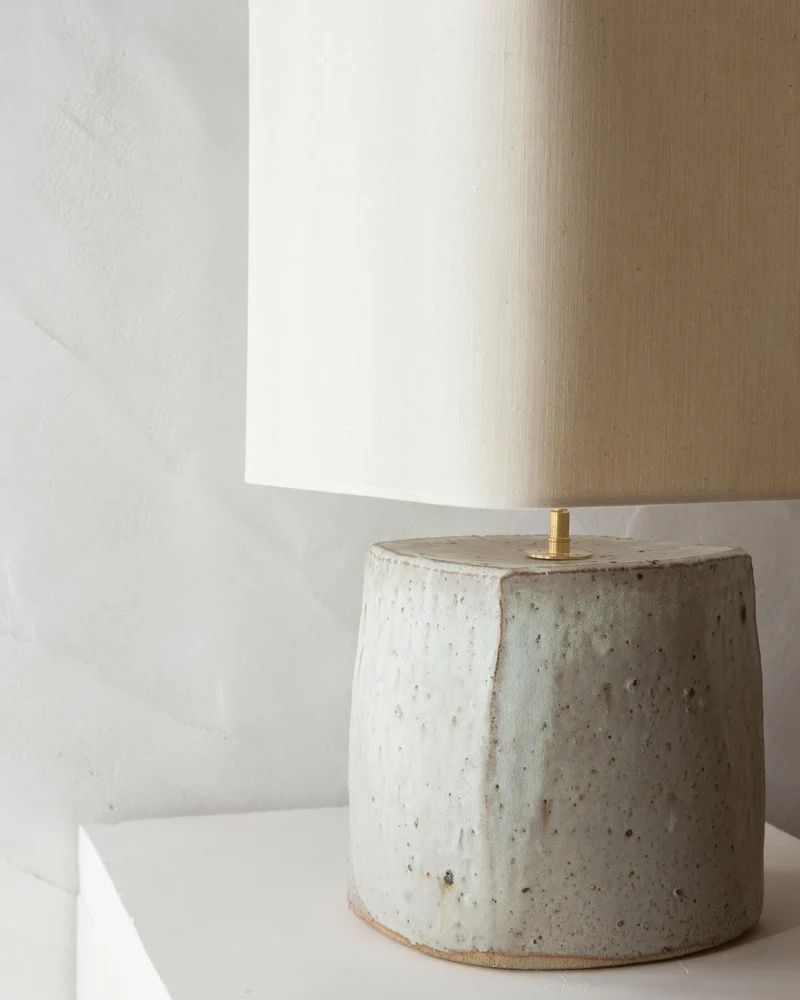 Météor Table Lamps in Ceramic and Textile
