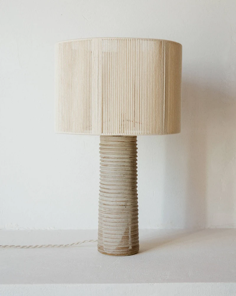 Contemporary Classic Table Lamps in Glass "Patagonia"