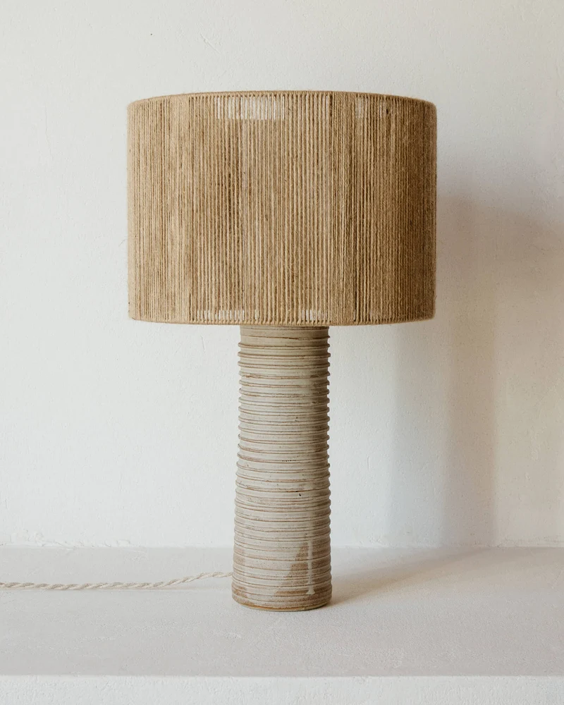 Contemporary Classic Table Lamps in Glass "Patagonia"