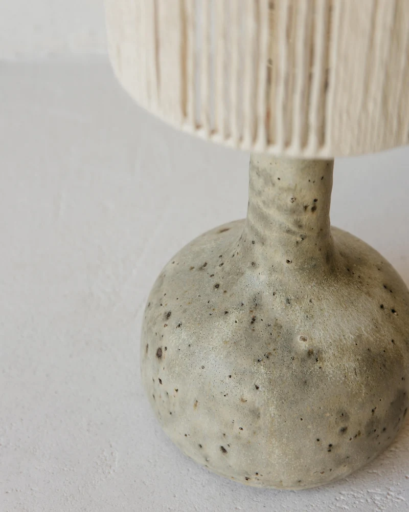 Contemporary Table Lamps in Ceramic "Lune"