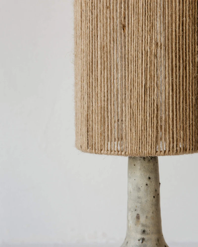 Contemporary Table Lamps in Ceramic "Lune"