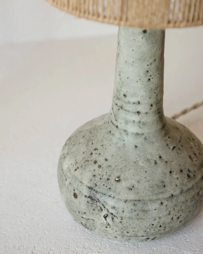 Contemporary Table Lamps in Ceramic "Lune"