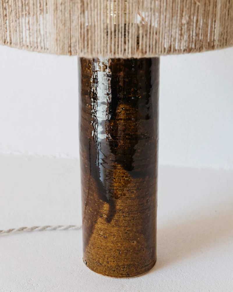 Contemporary Table Lamps in Ceramic "Terre"