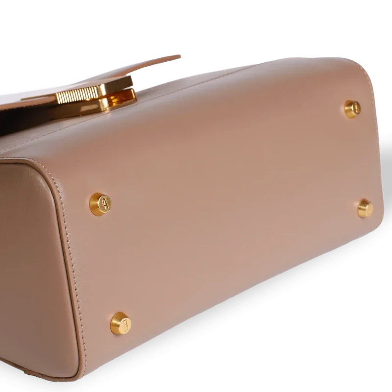 Mini Marly - Cuir Box Taupe