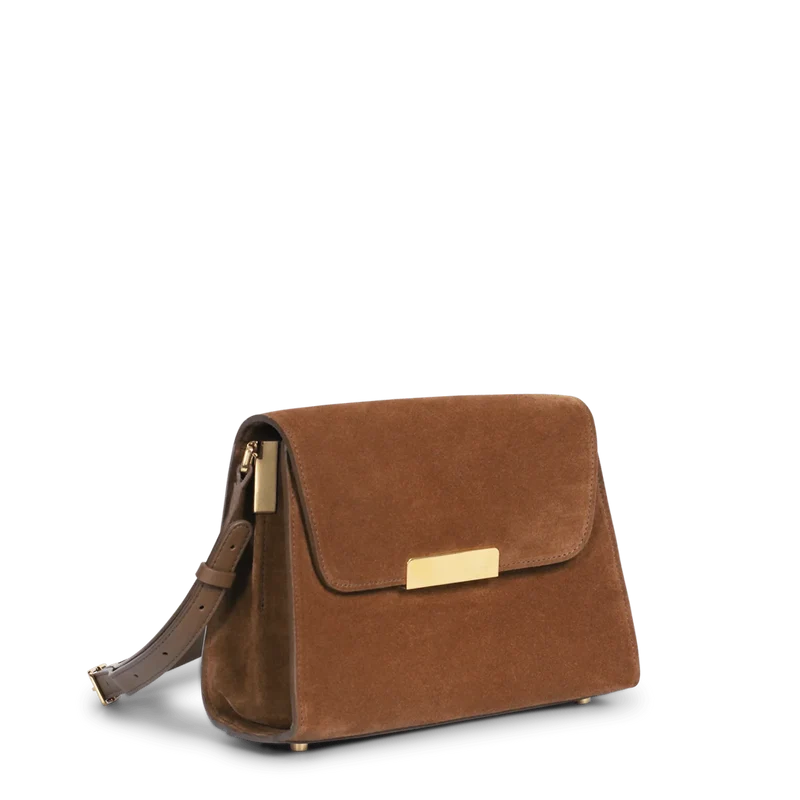 Mini Amelot - Cuir Velours Camel
