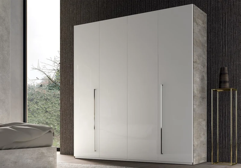 Armoire 2 portes blanc béton – Treviso