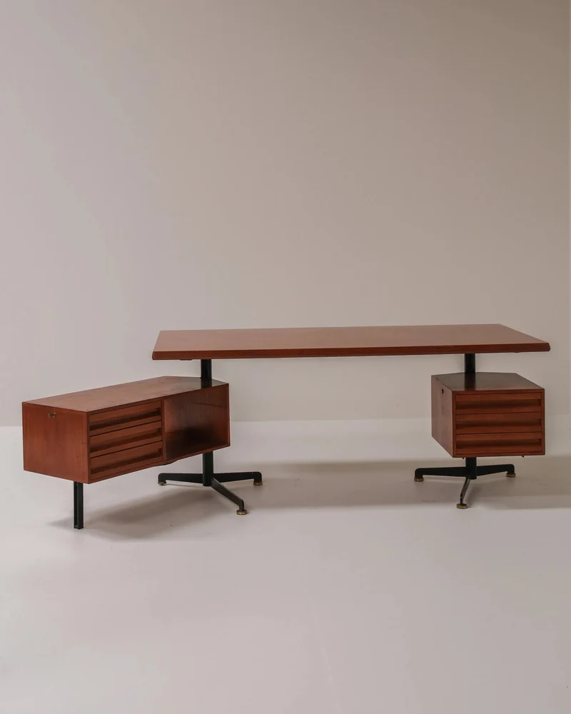 Osvaldo Borsani T95 Executive Desk for Tecno, Italy, 1956
