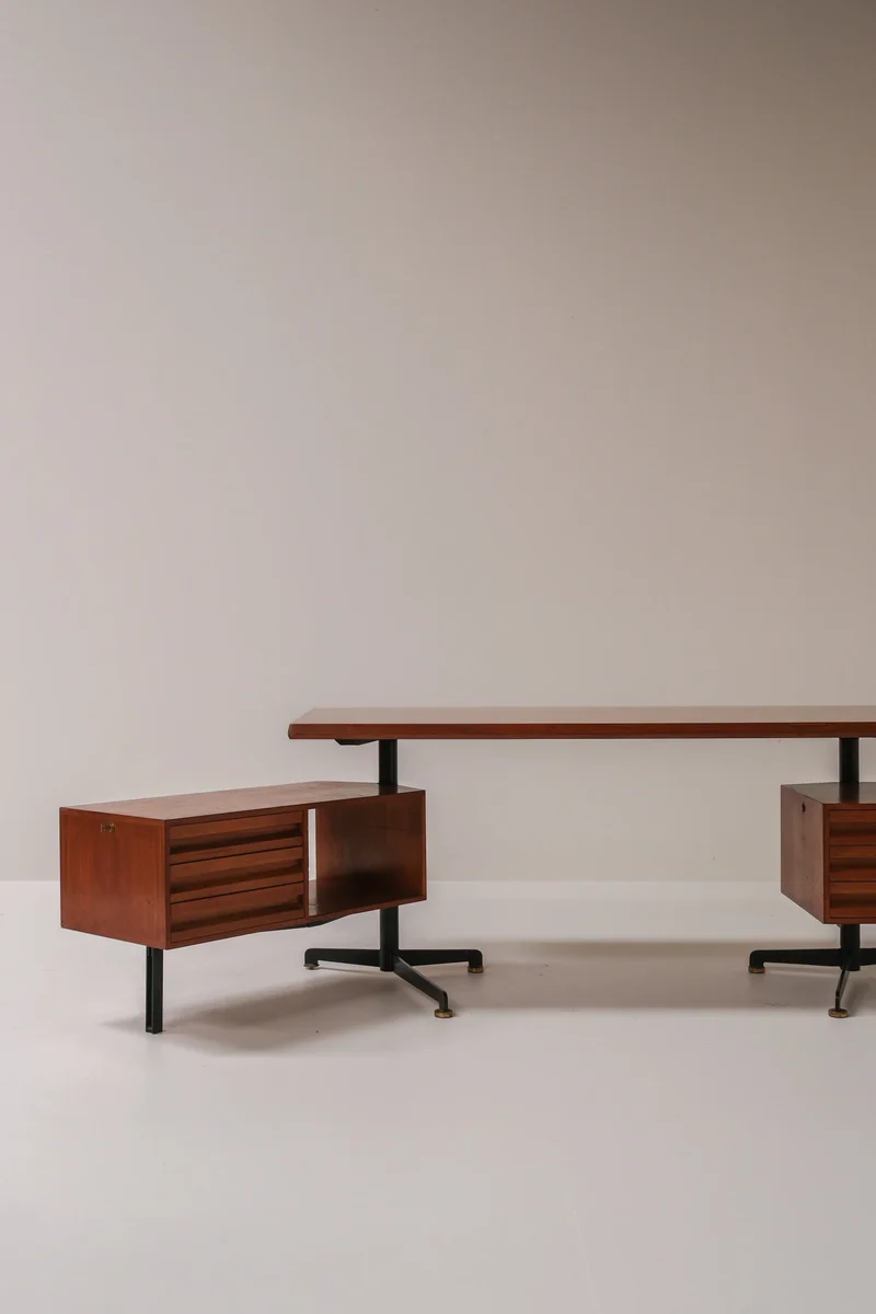 Osvaldo Borsani T95 Executive Desk for Tecno, Italy, 1956