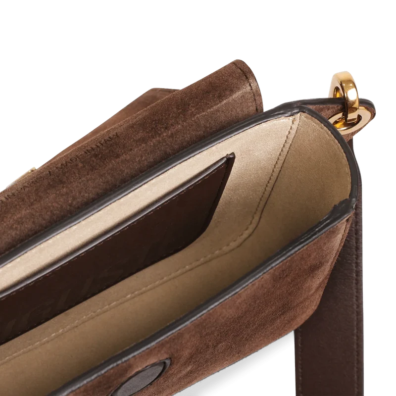 Roquette - Cuir Velours Chocolat