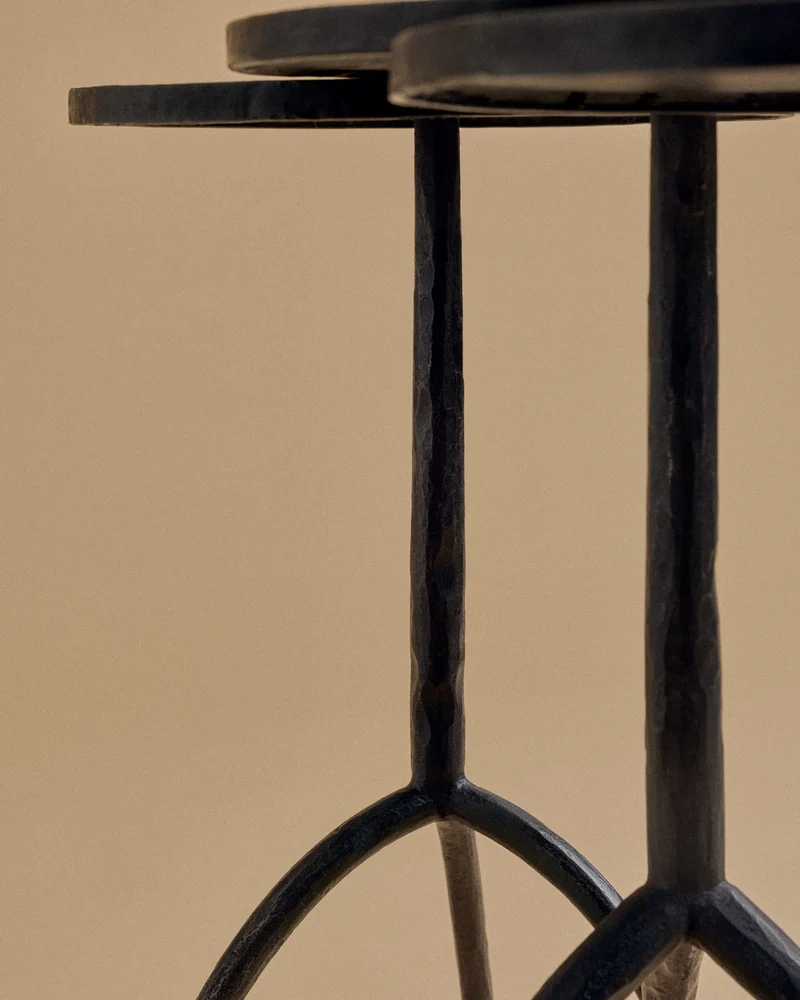 Brut Vol. I — Hand-Forged Iron Side Table